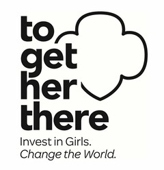 TO GET HER THERE INVEST IN GIRLS. CHANGE THE WORLD