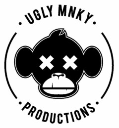 · UGLY MNKY · · PRODUCTIONS · X X