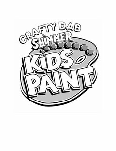 CRAFTY DAB SHIMMER KIDS PAINT