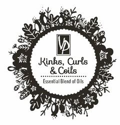 VP KINKS, CURLS & COILS ESSENTIAL BLENDOF OILS