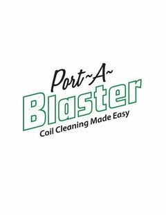 PORT-A-BLASTER COIL CLEANING MADE EASY