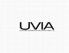 UVIA A NATURAL SOURCE OF RAIN IN A BOTTLE.