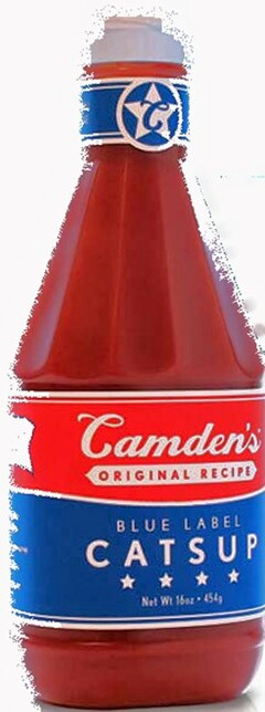 C CAMDEN'S ORIGINAL RECIPE BLUE LABEL CATSUP