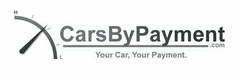 CARS BY PAYMENT.COM YOUR CAR, YOUR PAYMENT.