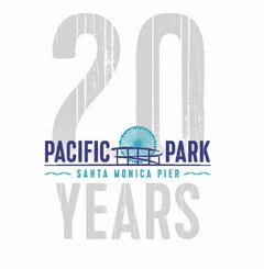 PACIFIC PARK SANTA MONICA PIER 20 YEARS