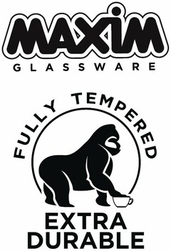 MAXIM GLASSWARE FULLY TEMPERED EXTRA DURABLE