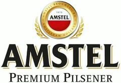 1870 AMSTEL PREMIUM PILSENER