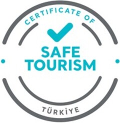 SAFE TOURISM CERTIFICATE OF TÜRKİYE