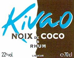 Kivao NOIX DE COCO & RHUM LIQUEUR