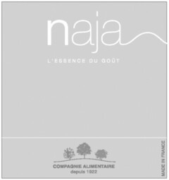 naja COMPAGNIE ALIMENTAIRE depuis 1922