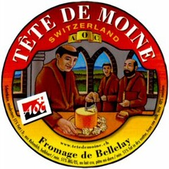 TÊTE DE MOINE SWITZERLAND Fromage de Bellelay