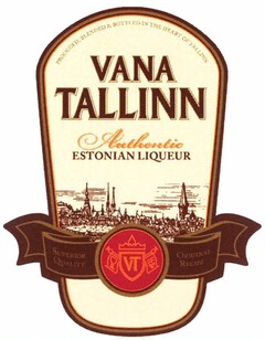 VANA TALLINN Authentic ESTONIAN LIQUEUR