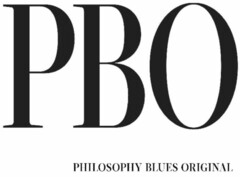 PBO PHILOSOPHY BLUES ORIGINAL