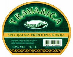 TRAVARICA SPECIJALNA PRIRODNA RAKIJA