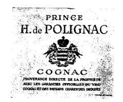 PRINCE H. de POLIGNAC