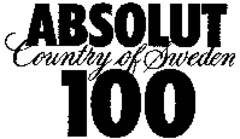 ABSOLUT 100 Country of Sweden