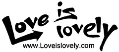 Love is lovely www.Loveislovely.com