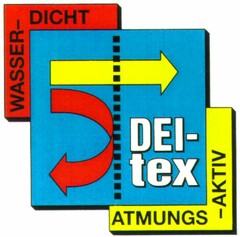 DEI-tex WASSER-DICHT ATMUNGS-AKTIV