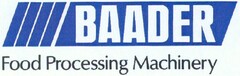 BAADER Food Processing Machinery