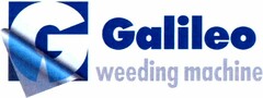 Galileo weeding machine