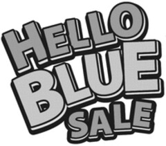 HELLO BLUE SALE