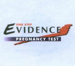 ONE STEP EVIDENCE PREGNANCY TEST