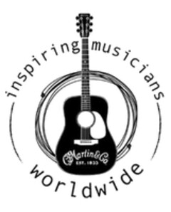 inspiring musicians worldwide CF Martin & Co. EST. 1833