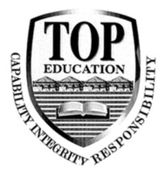 TOP EDUCATION CAPABILITY INTEGRITY RESPONSIBILITY