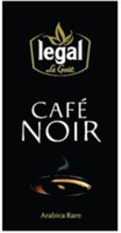 legal Le Goût CAFÉ NOIR Arabica Rare