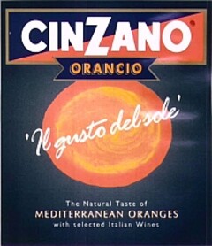 CINZANO ORANCIO 'Il Gusto del sole' The Natural Taste of MEDITERRANEAN ORANGES with selected Italian Wines