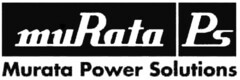 muRata Ps Murata Power Solutions