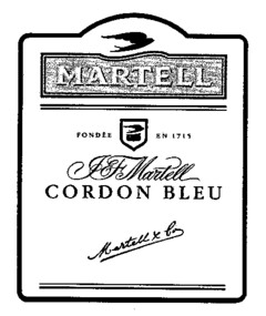 J & F Martell CORDON BLEU