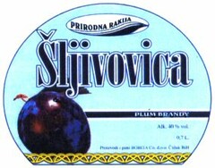 Sljivovica PRIRODNA RAKIJA PLUM BRANDY