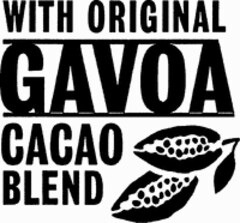 WITH ORIGINAL GAVOA CACAO BLEND