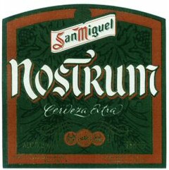 San Miguel NOSTRUM Cerveza Extra