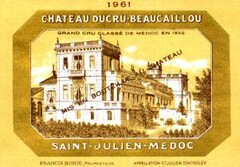 CHATEAU DUCRU-BEAUCAILLOU SAINT-JULIEN-MEDOC