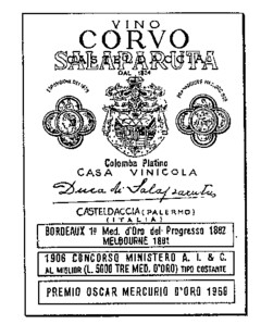 CORVO COLOMBA PLATINO SALAPARUTA