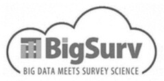 BigSurv BIG DATA MEETS SURVEY SCIENCE