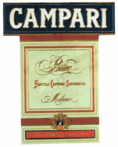 CAMPARI BITTER FRATELLI CAMPARI SUCCESSORI Milano - DAVIDE CAMPARI MILANO - ITALY