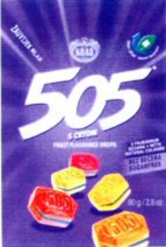 KRAS 505 S CRTOM FRUTI FLAVOURED DROPS