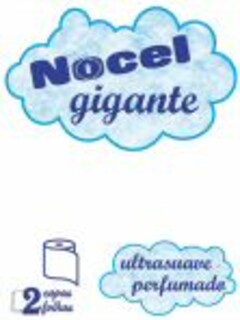 Nocel gigante 2 capas folhas ultrasuave perfumado