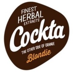 FINEST HERBAL EXTRACTS Cockta THE OTHER SIDE OF ORANGE Blondie