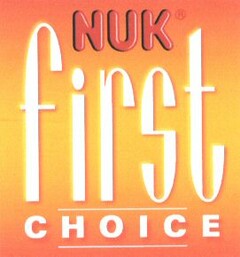 NUK first CHOICE
