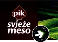 pik svjeze meso