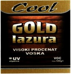 Cool GOLD lazura VISOKI PROCENAT VOSKA