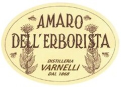 AMARO DELL'ERBORISTA DISTILLERIA VARNELLI DAL 1868