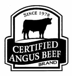 CERTIFIED ANGUS BEEF BRAND SINCE 1978