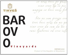 BAROVO Vineyards