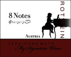 8 Notes Austria ROTWEIN FERDINAND MAYR My Signature Wines