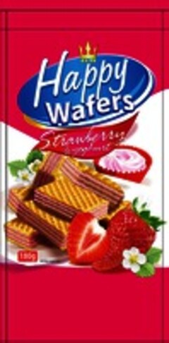 FLIS Happy Wafers Strawberry & yoghurt 180g